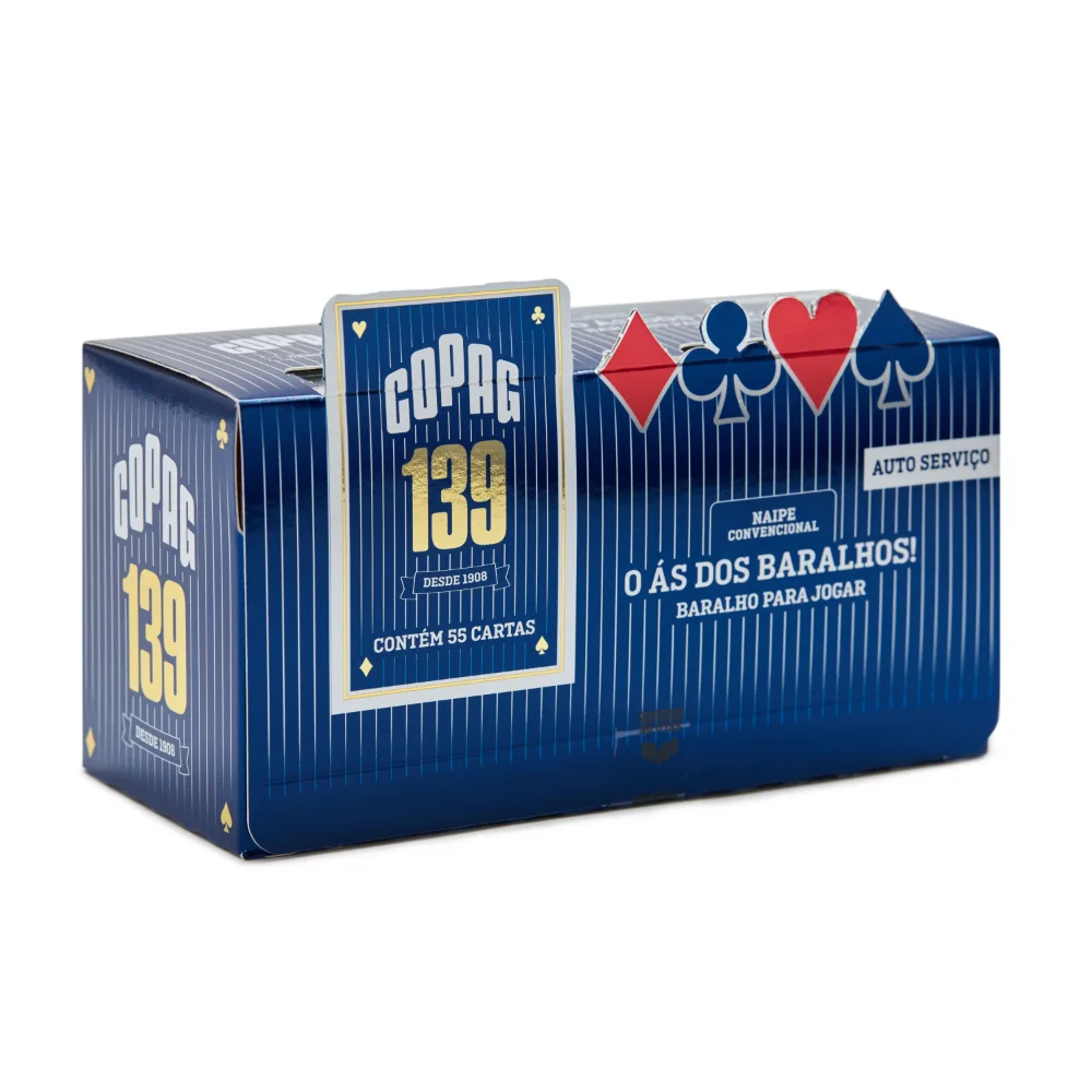 Baralho 139 Tradicional Caixa Dúzia Naipe Convencional Copag