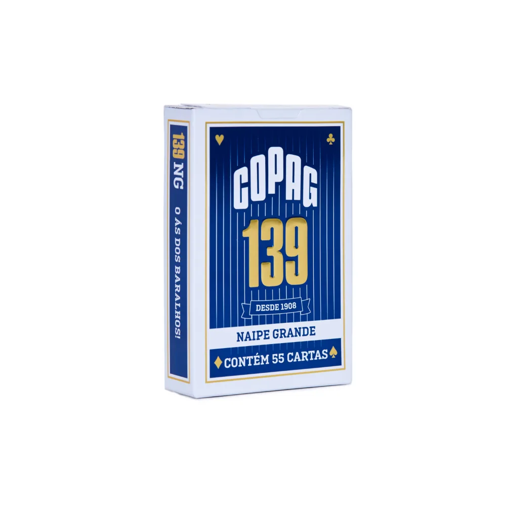 Baralho 139 Azul Naipe Grande Copag