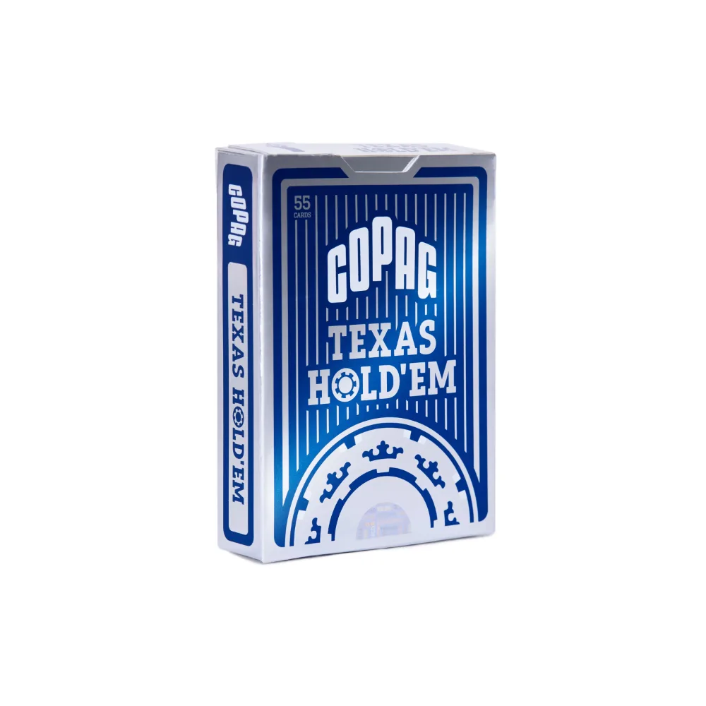 Baralho de Poker Texas Hold’em Azul