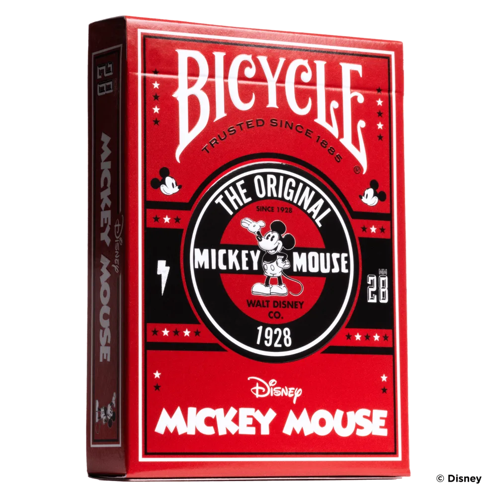 Baralho Bicycle Disney Classic Mickey Mouse (Red)
