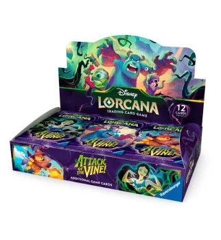 Booster Disney Lorcana - Set 13 Attack of the Vine (Caixa com 24un) Cód.:026G073000000CX